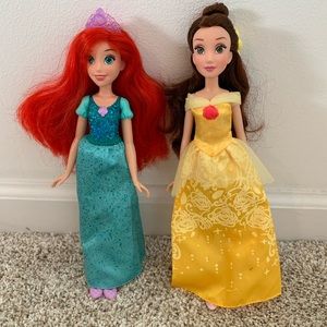 DISNEY PRINCESSES THE LITTLE MERMAID & BELLE
